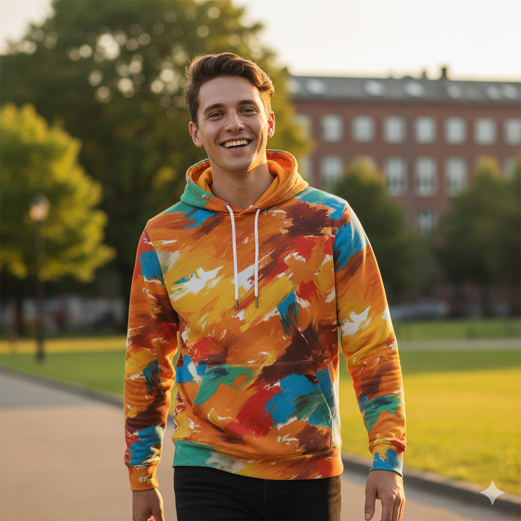 Artistic Hoodie Designs: Turning Paintings into Wearable Fashion