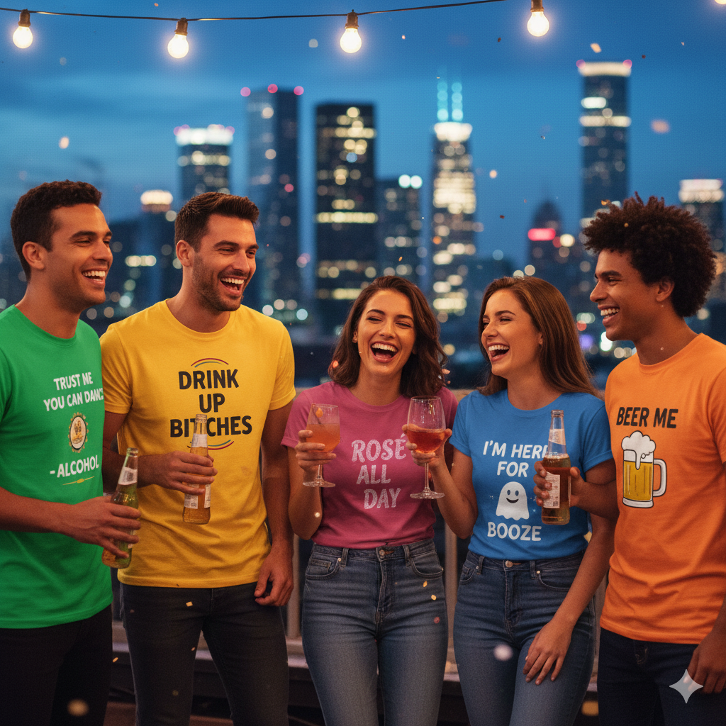 Funny Drinking Shirts for Party Lovers