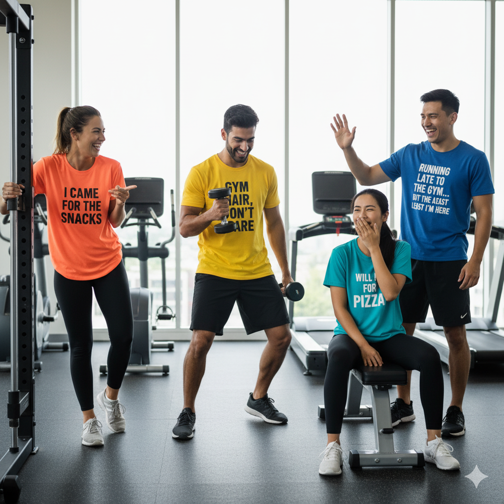 Funny Workout T-Shirts That Make the Gym Fun