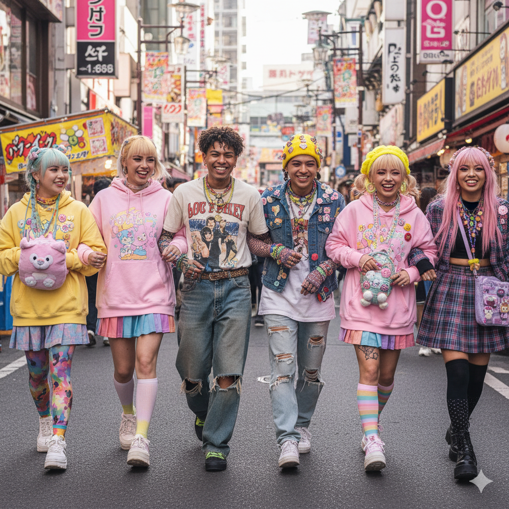 Harajuku vs. Anime Fashion: Similarities and Differences