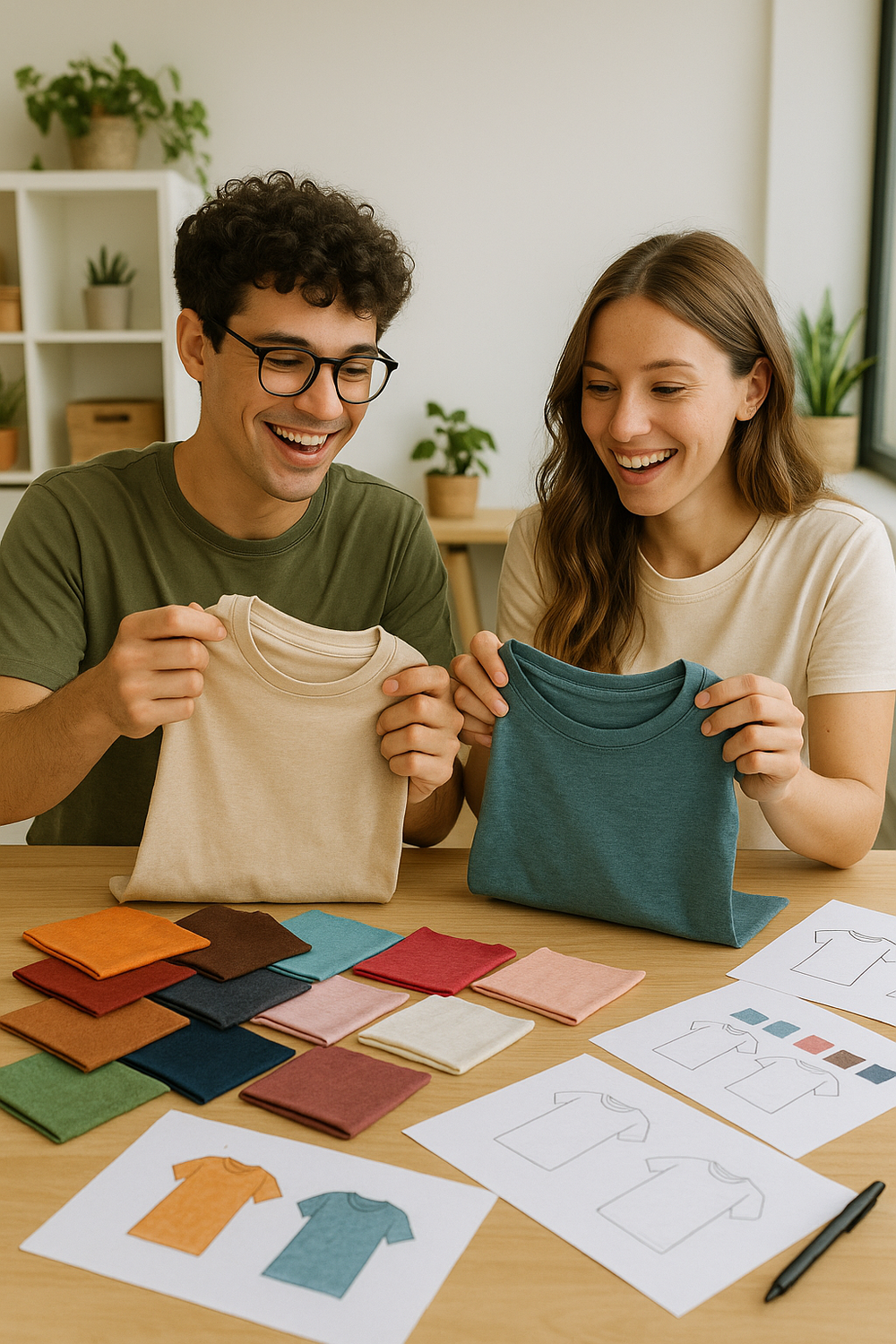 How to Choose the Right Fabric for Your Custom T-Shirt