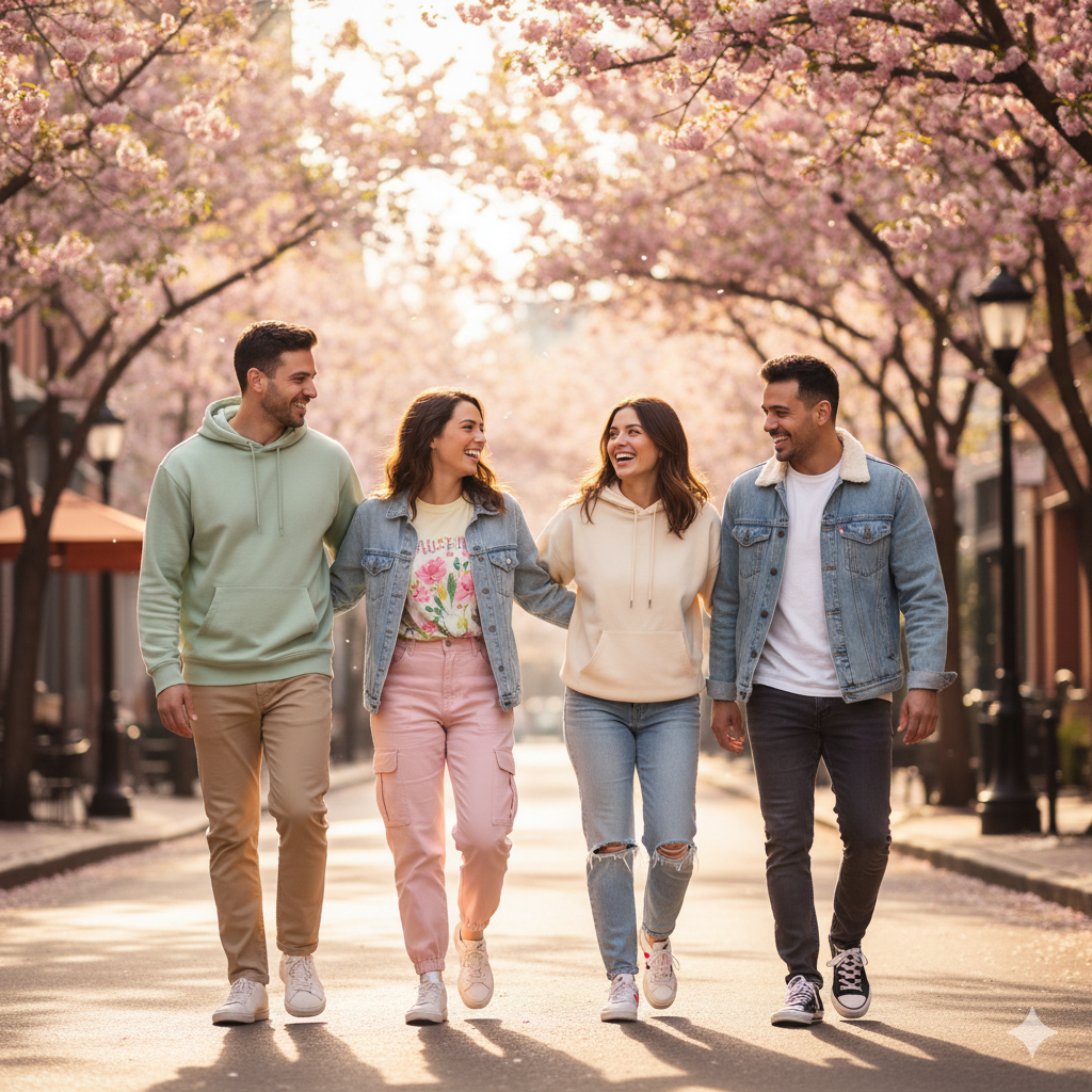 Spring Streetwear Outfit Ideas: Layering Light and Fresh