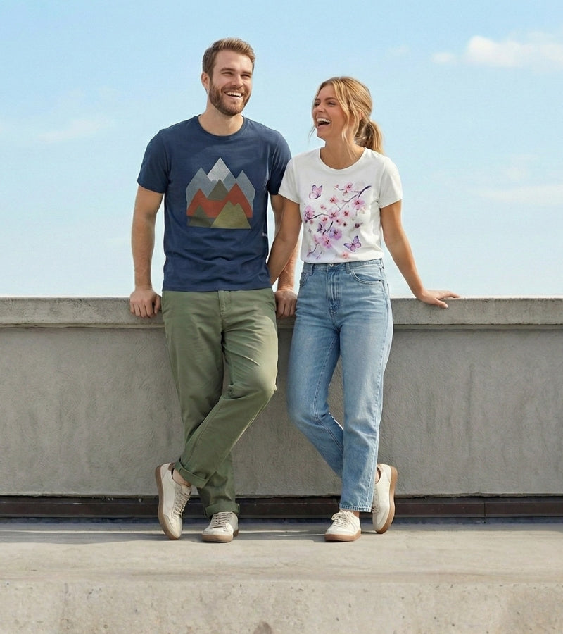 Short sleeve graphic T-shirts collection