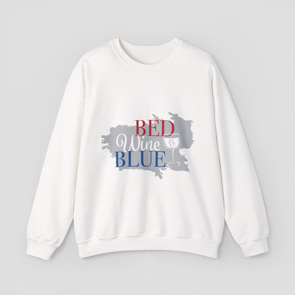 Bed Wine Blue Crewneck Sweatshirt