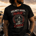 Biker motorcycle graphic t-shirt product image