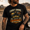Biker motorcycle graphic t-shirt product image
