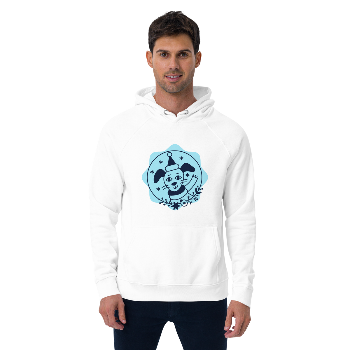 Unisex Dog Birthday Premium Printed Hoodie burgundy
