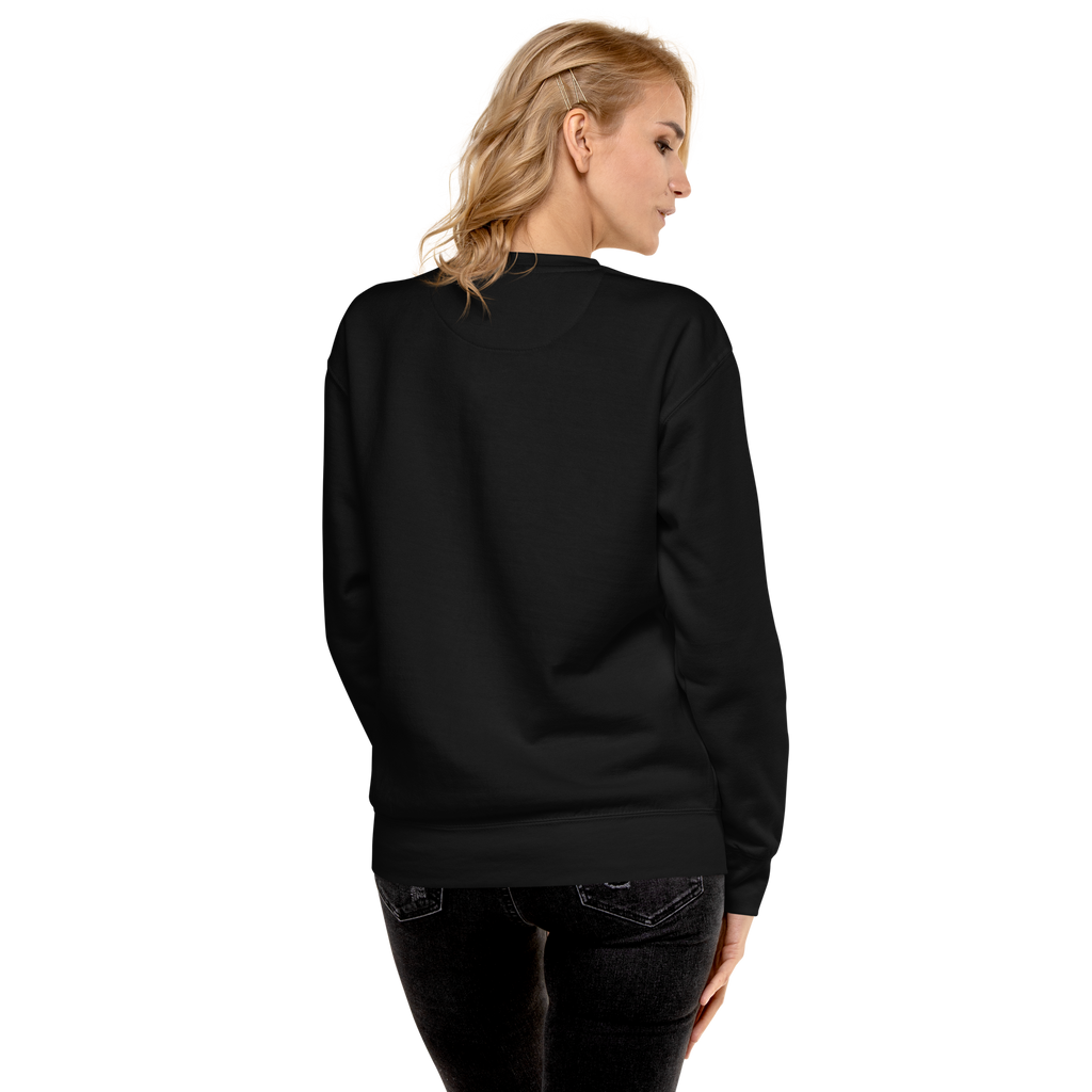 Unisex Life Is Better With Dog Premium Printed Sweatshirt 1 black