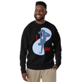Unisex Yoga Dancer Pose Premium Printed Sweatshirt team-royal