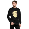 Unisex Life Is Better With Dog Premium Printed Sweatshirt 2 charcoal-heather