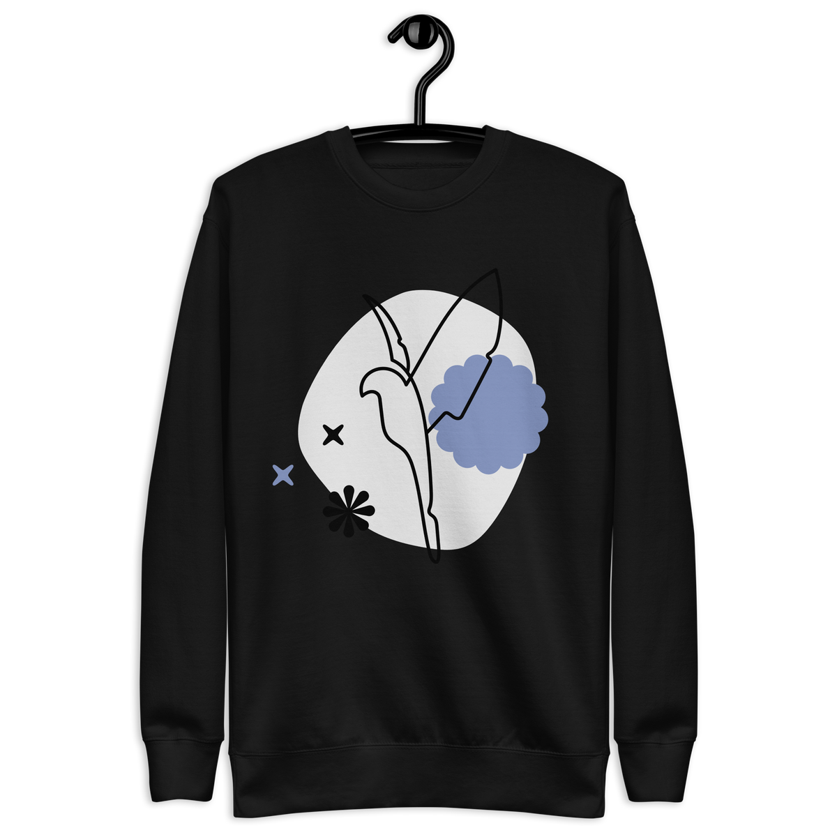 Unisex Dove Premium Printed Sweatshirt 