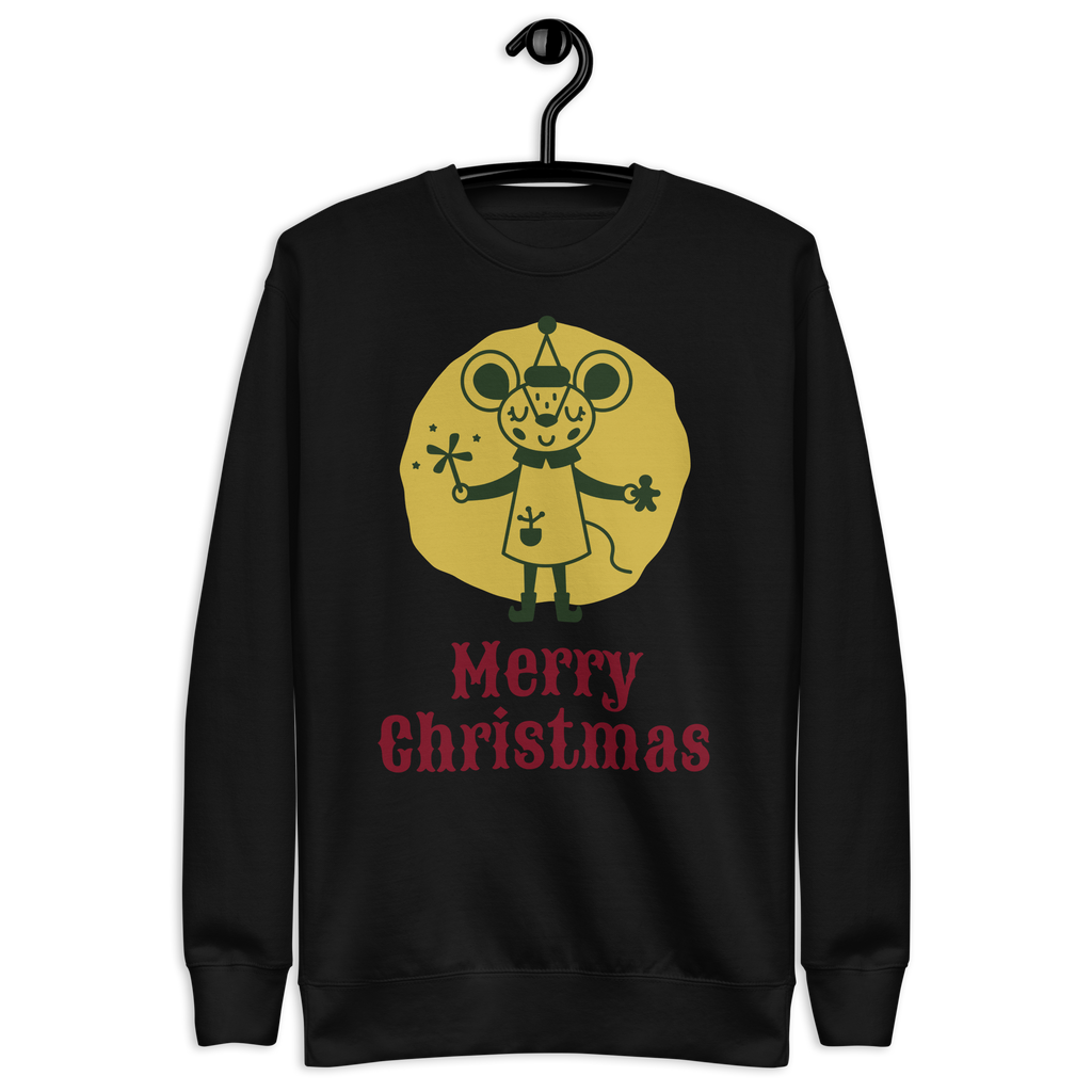Unisex Merry Christmas Jerry Premium Printed Sweatshirt 