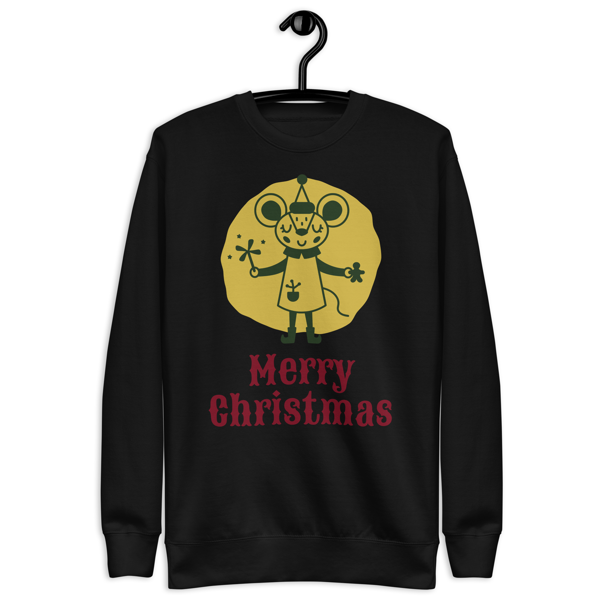 Unisex Merry Christmas Jerry Premium Printed Sweatshirt 