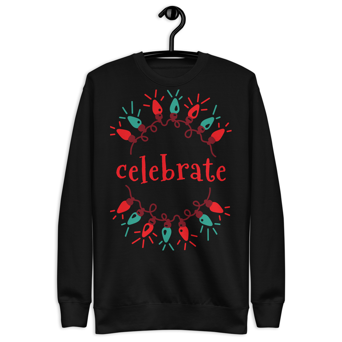 Unisex Celebration Premium Printed Sweatshirt team-royal
