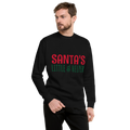 Unisex Santa S Little Helper Premium Printed Sweatshirt white