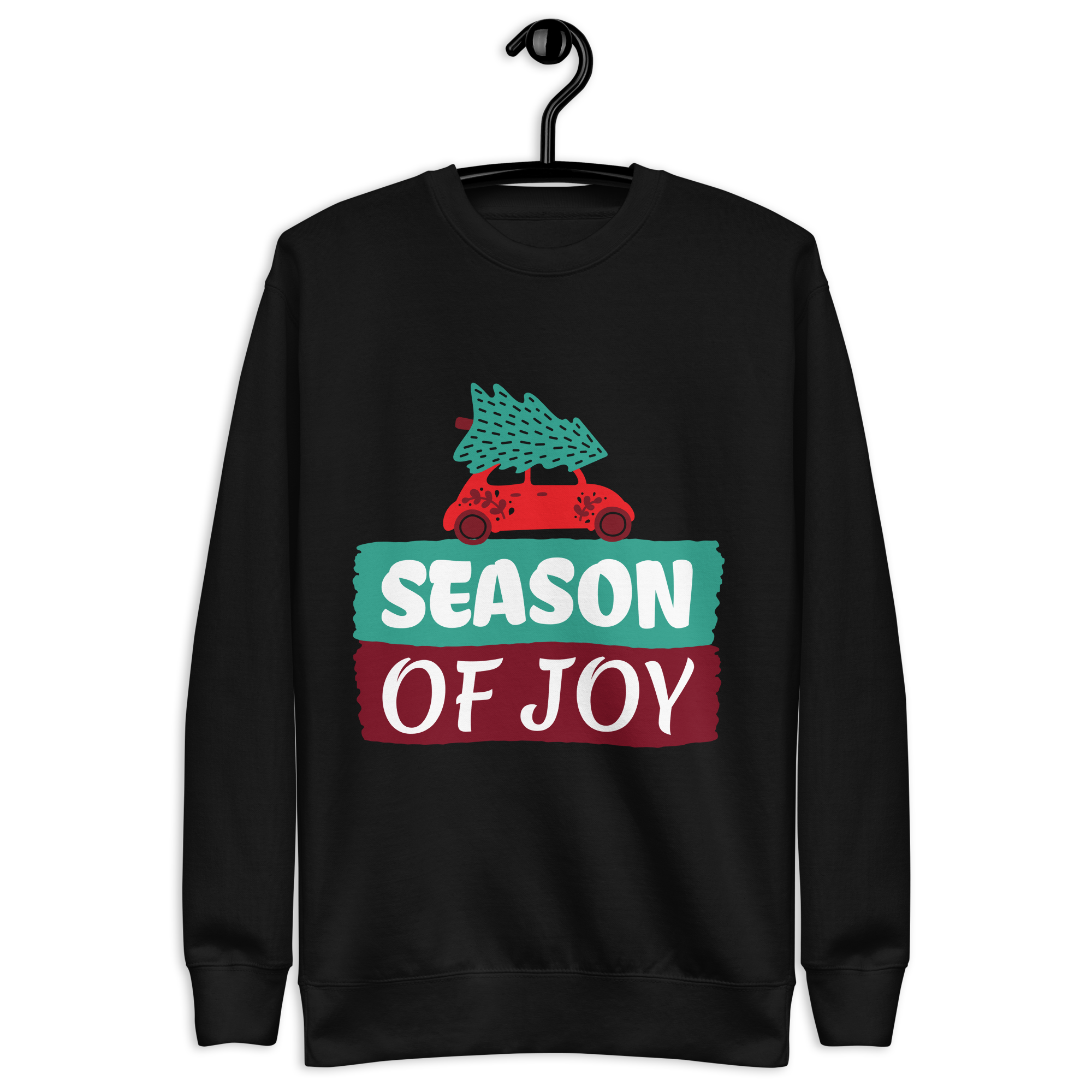 Unisex Season Of Joy Christmas Premium Printed Sweatshirt 