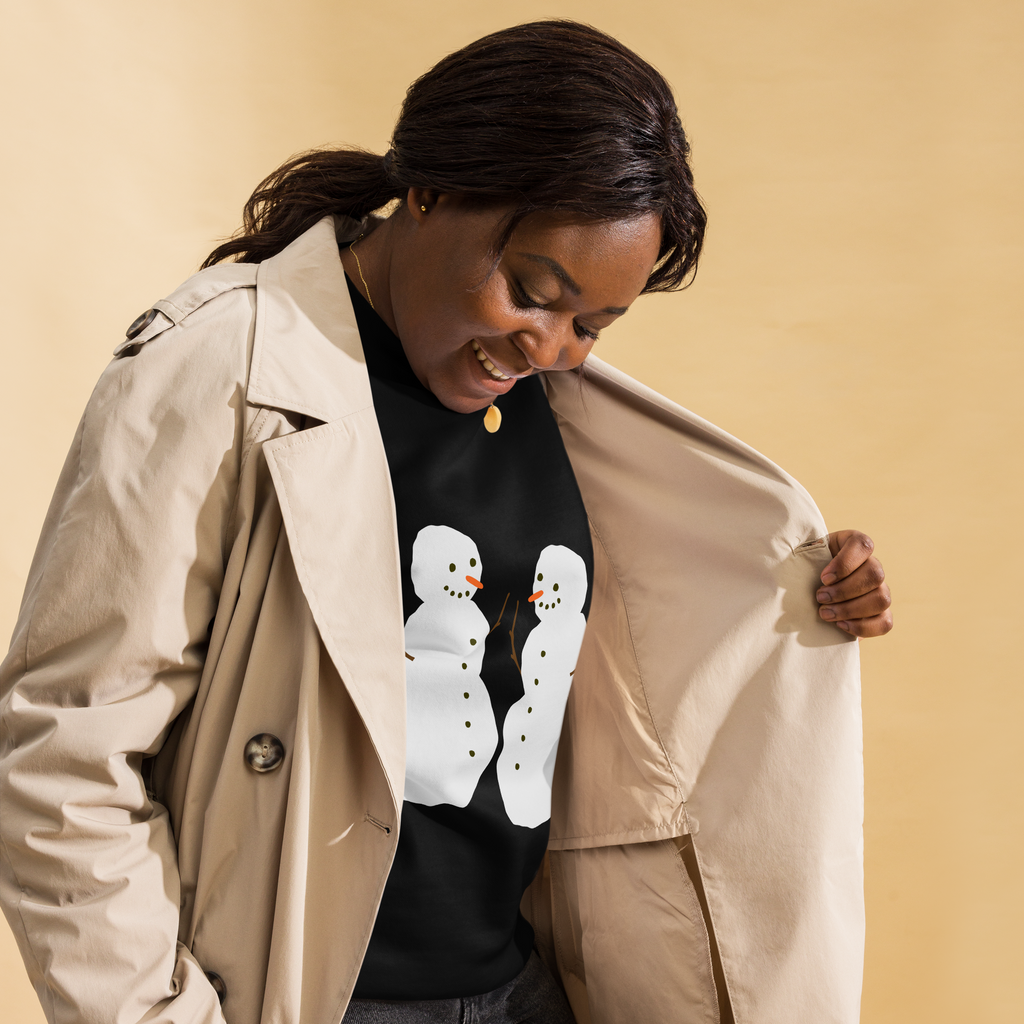 Unisex Snowman Christmas Premium Printed Sweatshirt 1 
