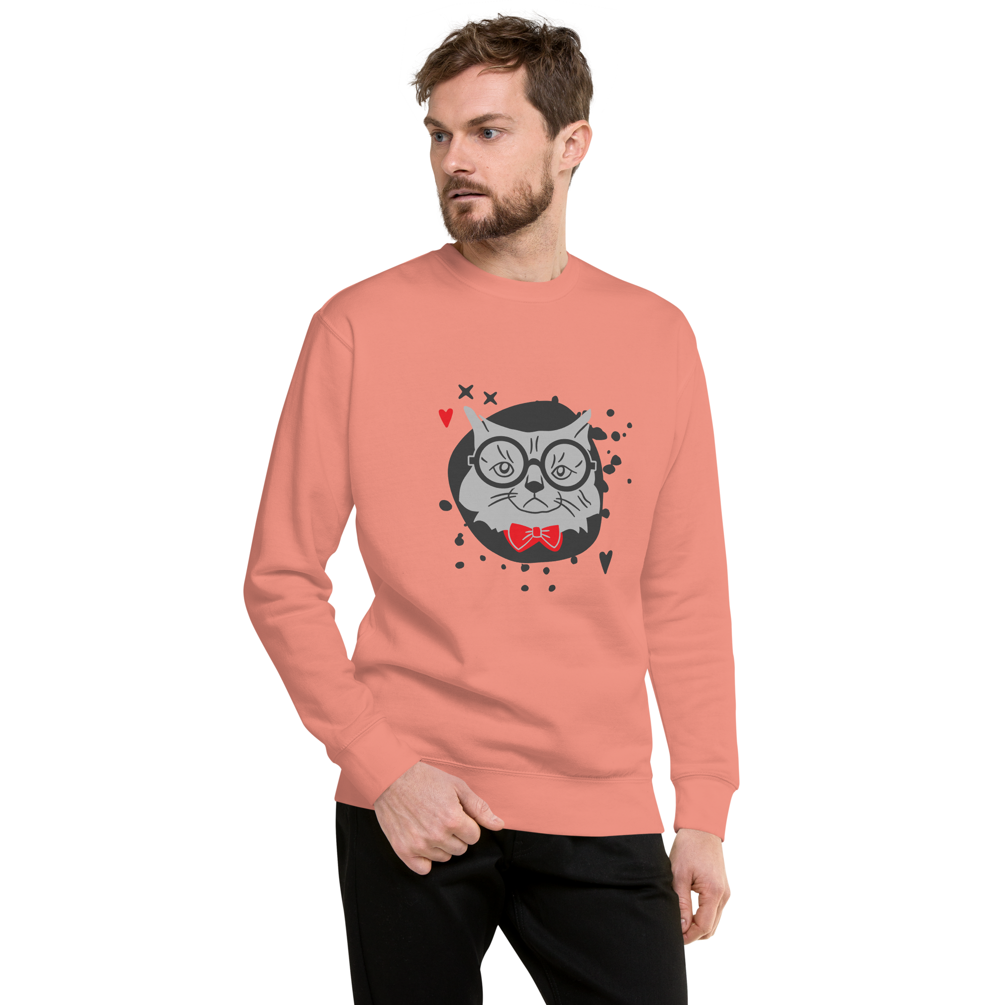 Cute Owl Graphic Sweatshirt team-royal