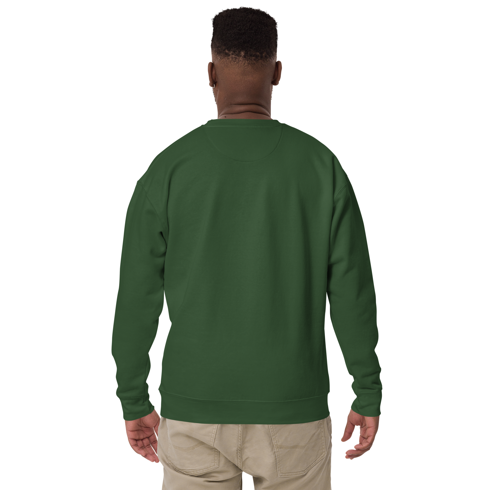Unisex Christmas Premium Printed Sweatshirt bone