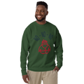 Unisex Christmas Premium Printed Sweatshirt carbon-grey