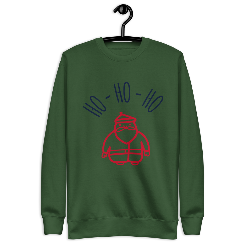Unisex Christmas Premium Printed Sweatshirt bone
