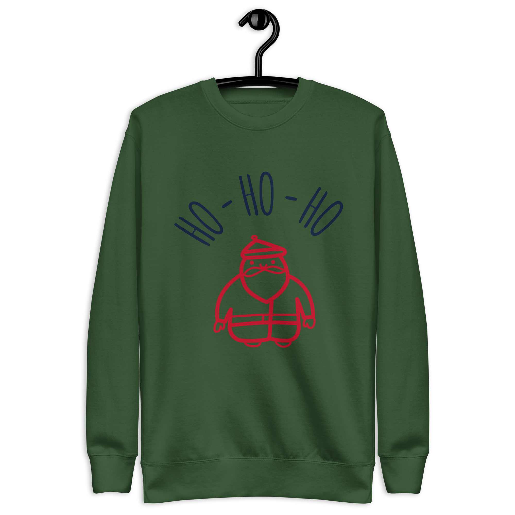 Unisex Christmas Premium Printed Sweatshirt bone