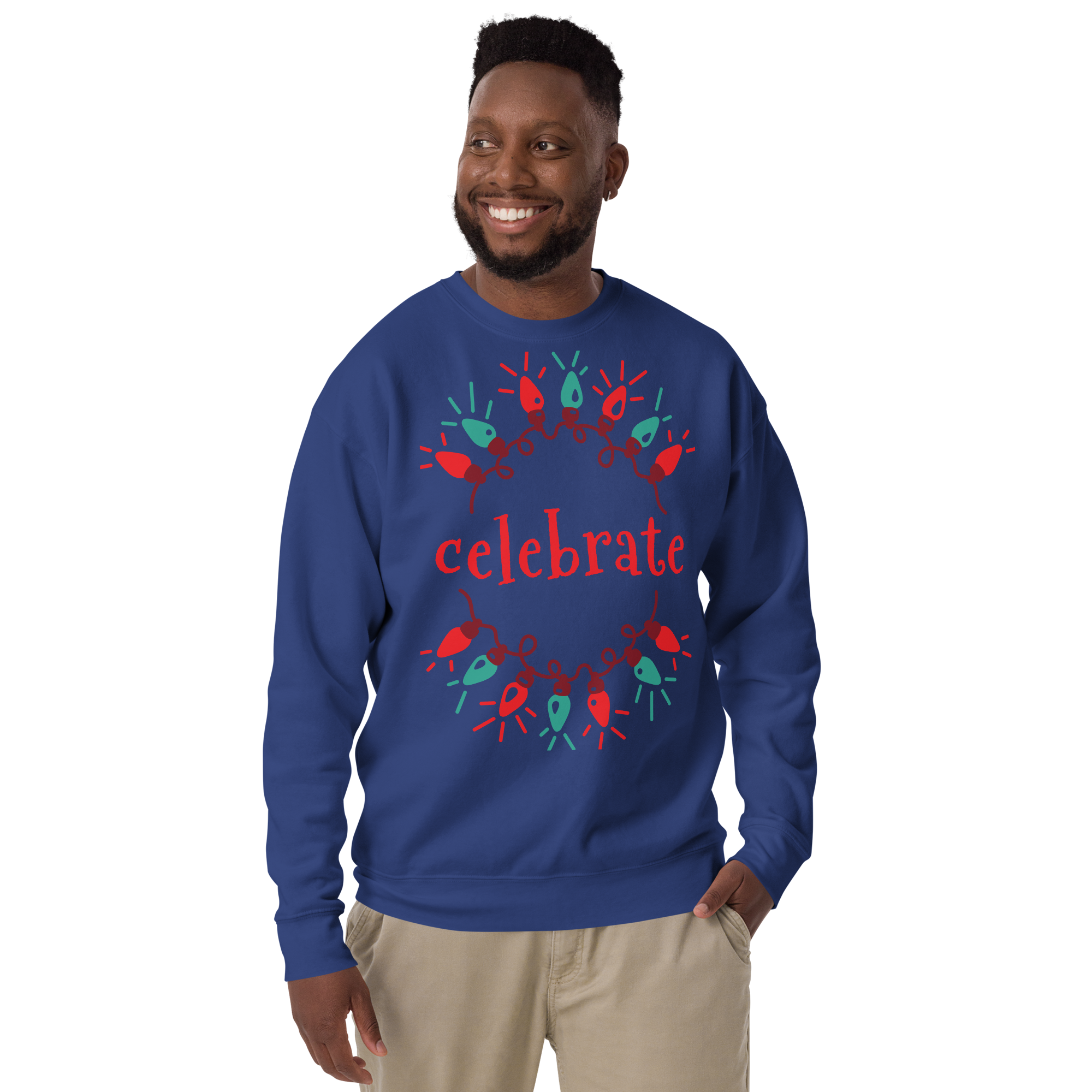 Unisex Celebration Premium Printed Sweatshirt 