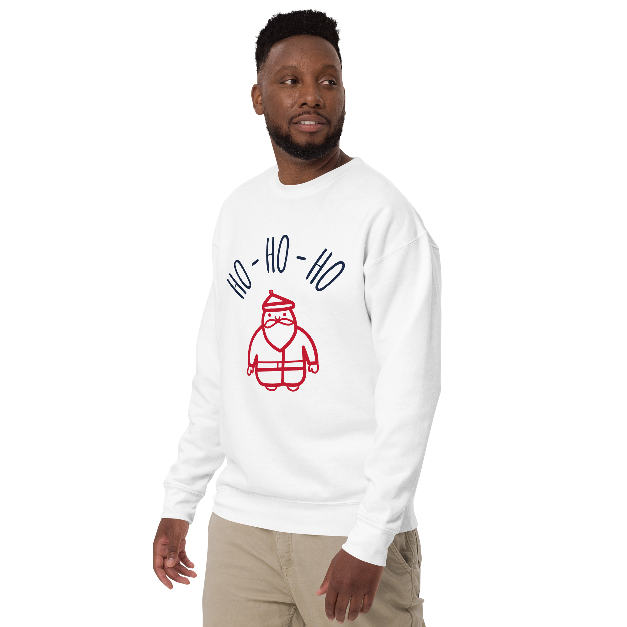 Unisex Christmas Premium Printed Sweatshirt forest-green