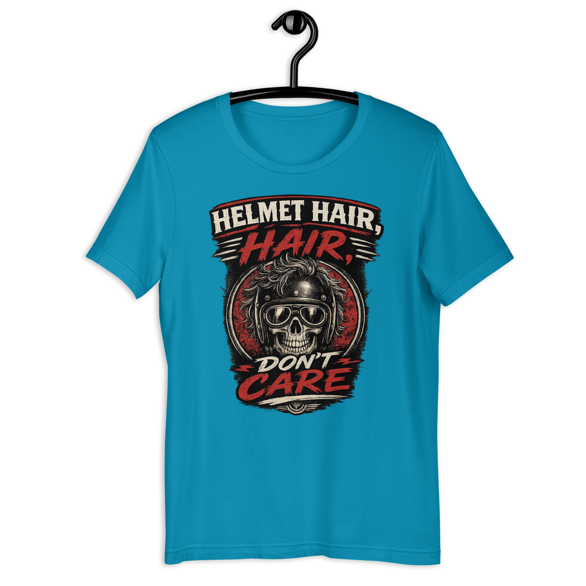 Biker motorcycle graphic t-shirt product image