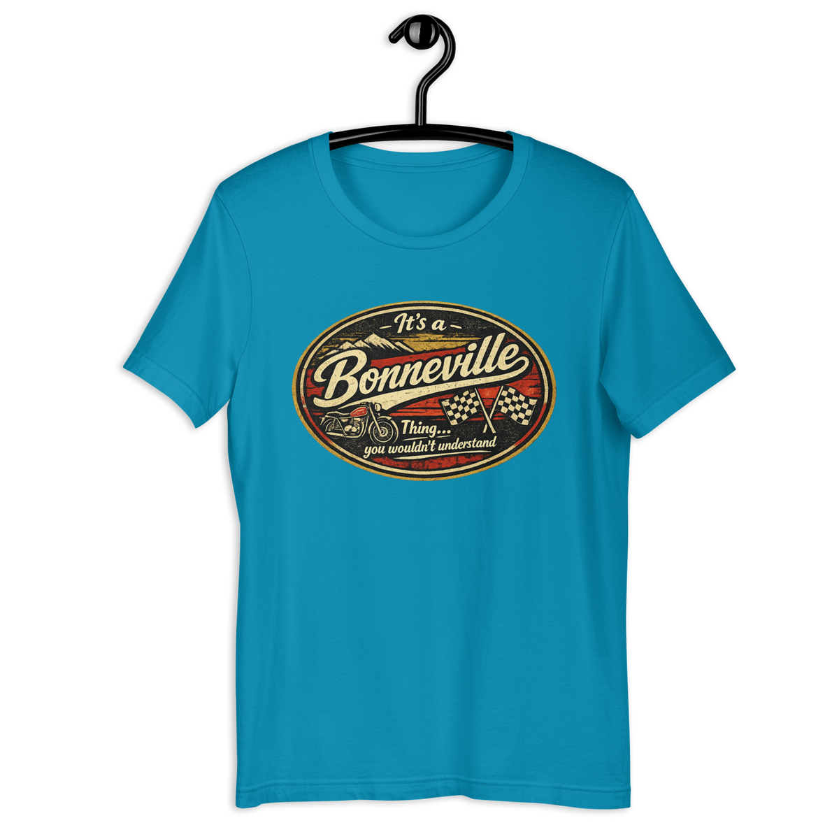 Unisex It's A Bonneville Thing Vintage Motorcycle Graphic Tee product image