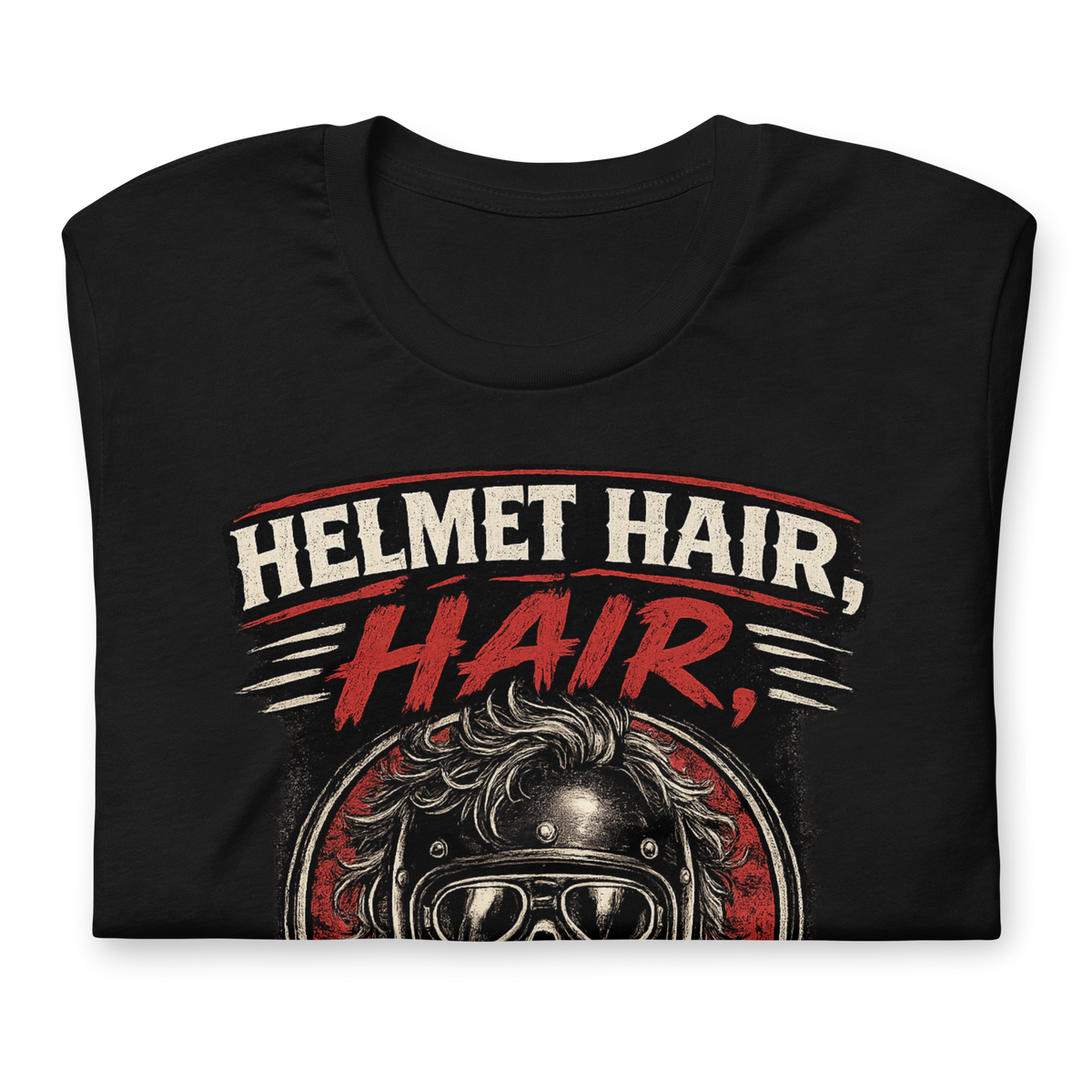 Biker motorcycle graphic t-shirt product image