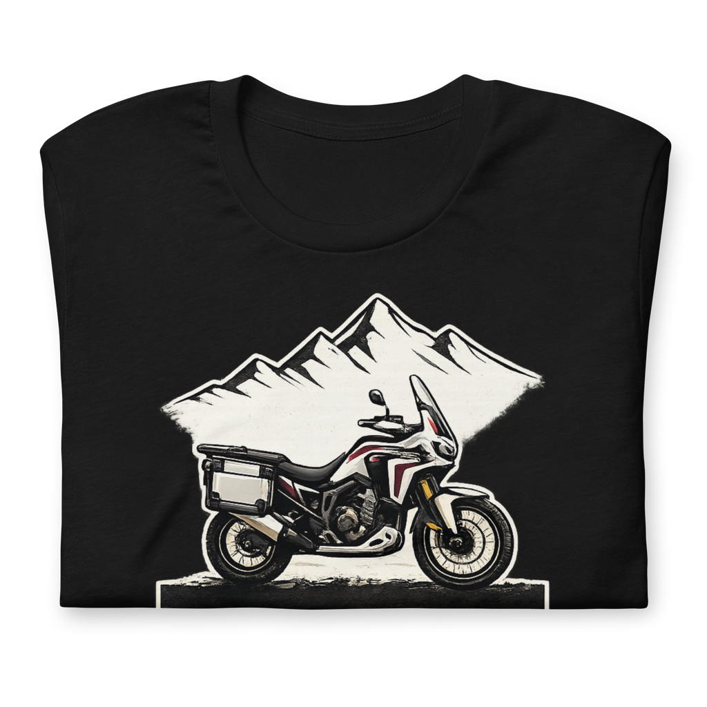 Unisex Africa Twin No Maps No Limits Adventure Motorcycle Graphic Tee product image