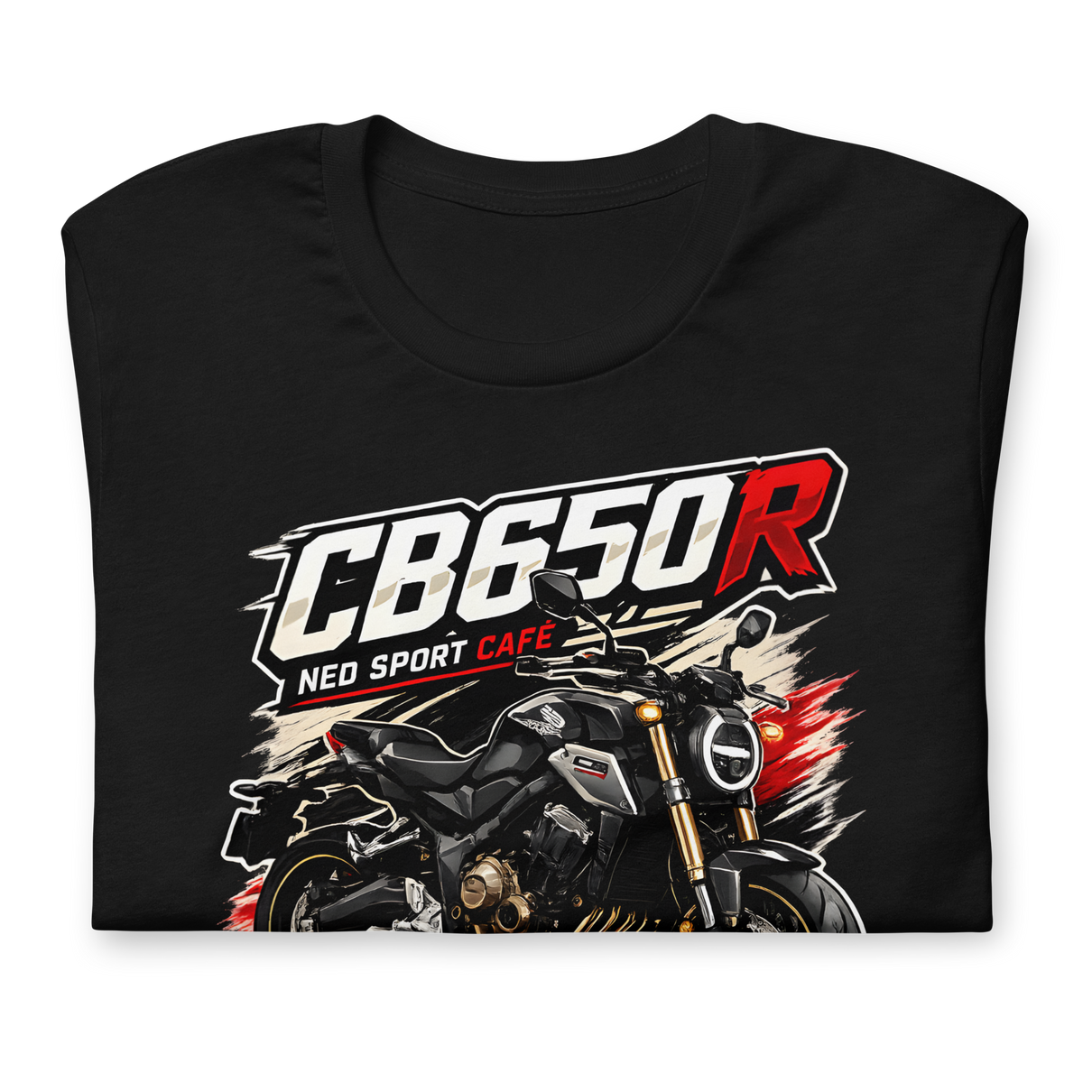 Unisex CB650R Built Different Honda Motorcycle Graphic Tee product image