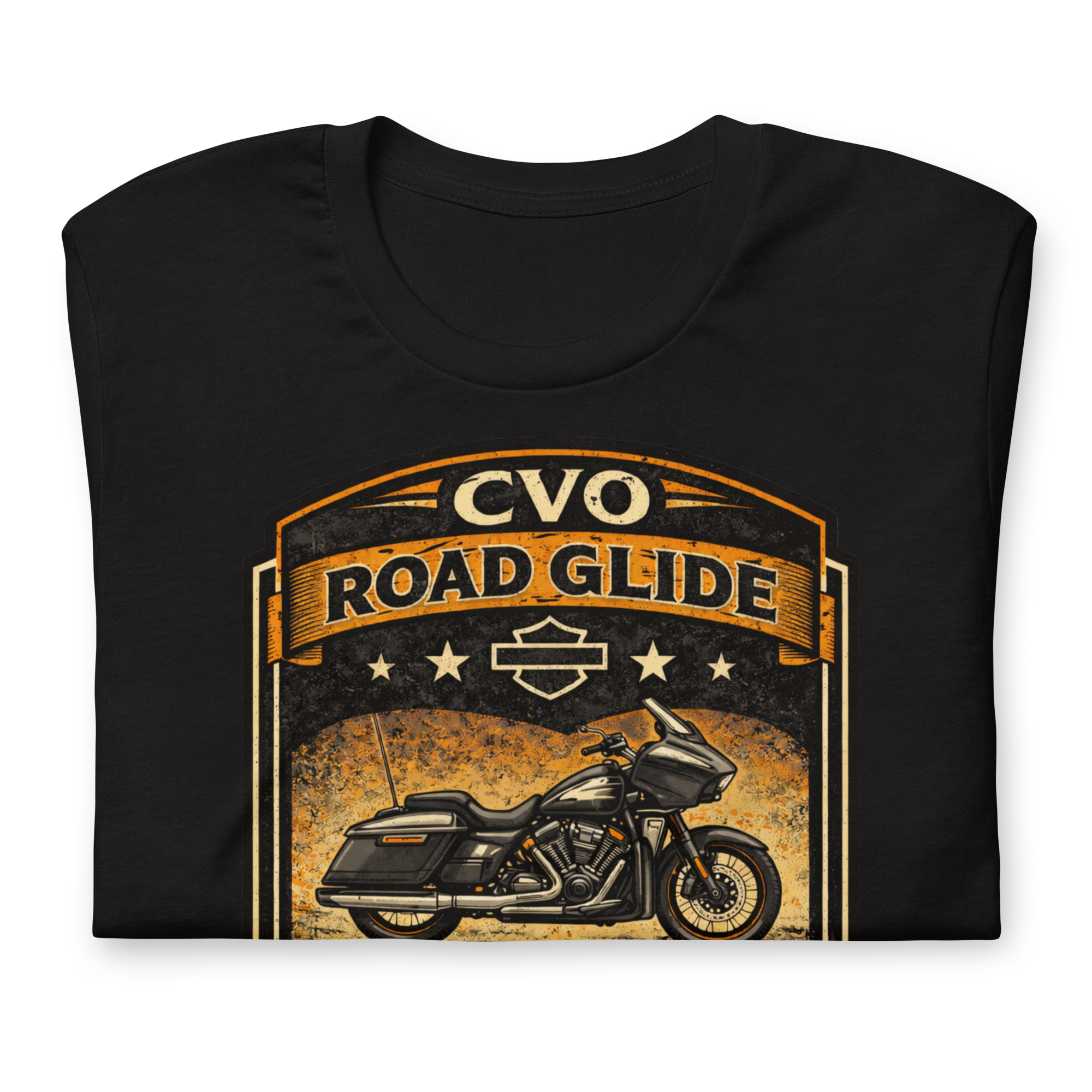 CVO Road Glide Crafted For The Few Limited Edition Motorcycle Graphic Tee black shirt product image