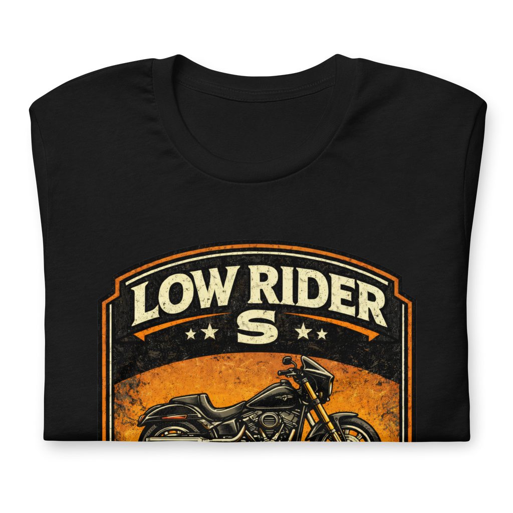 Low Rider S Louder Than Words Motorcycle Graphic Tee black shirt product image