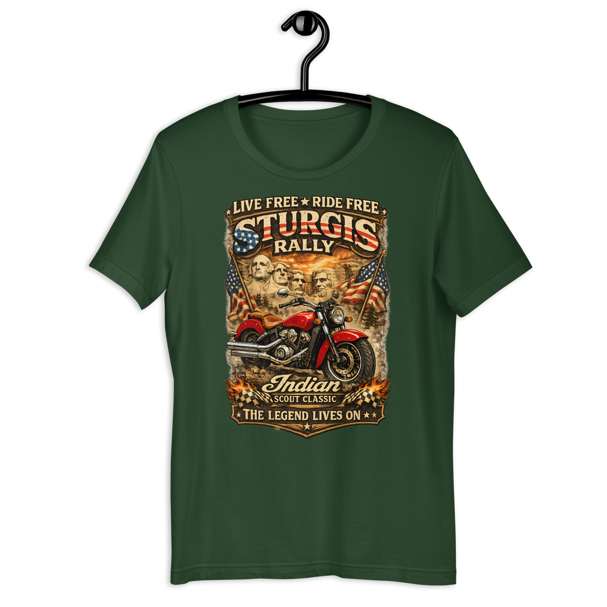 Motorcycle graphic tee t-shirt mockup image 79