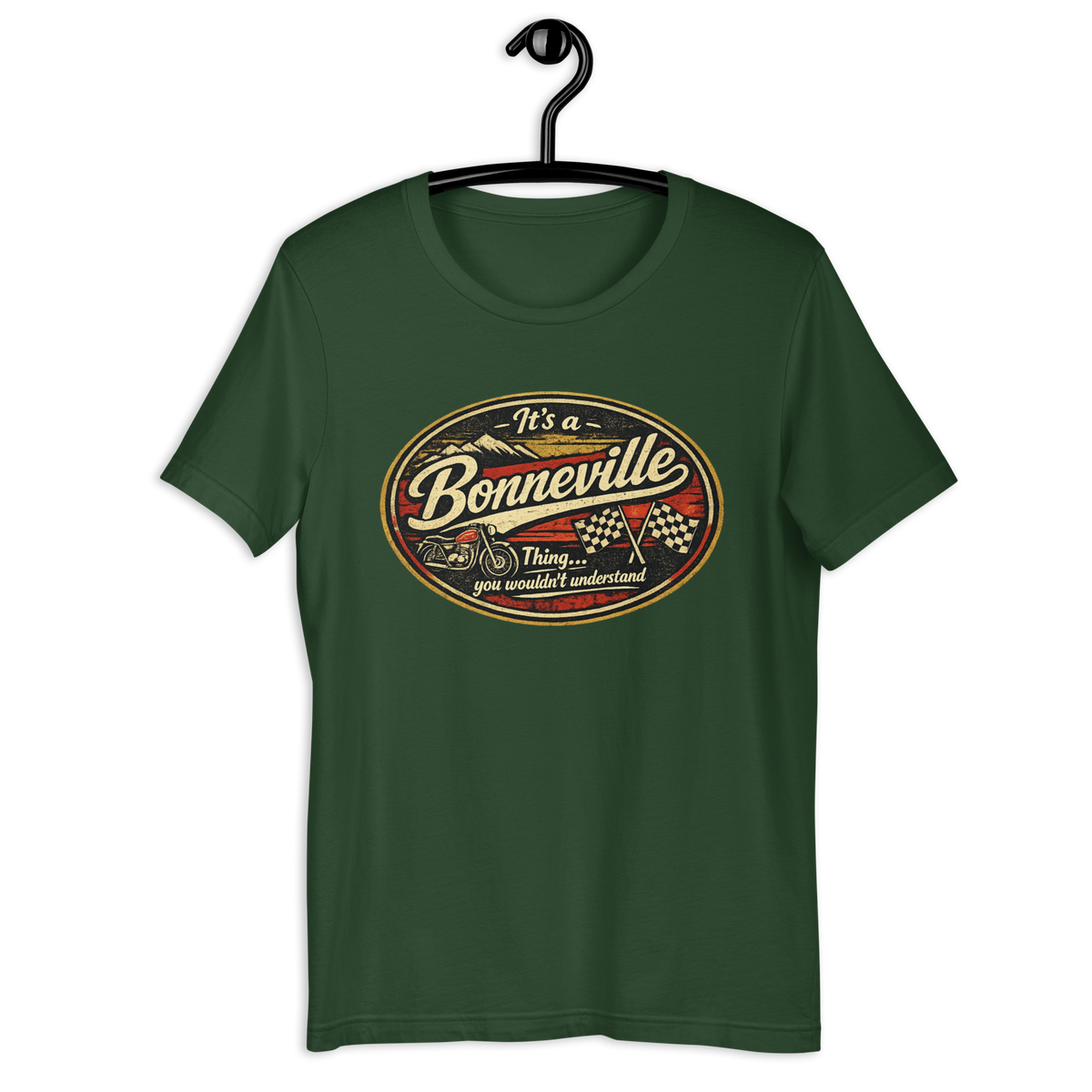 Unisex It's A Bonneville Thing Vintage Motorcycle Graphic Tee product image