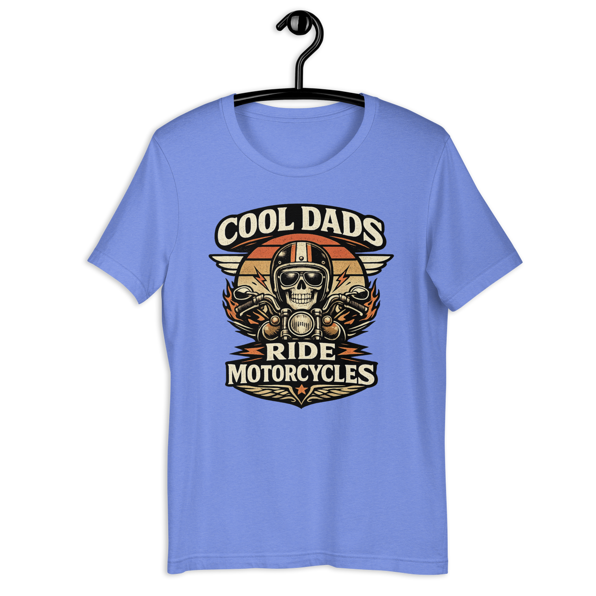 Biker motorcycle graphic t-shirt product image