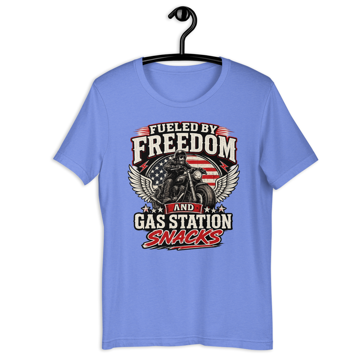 Biker motorcycle graphic t-shirt product image