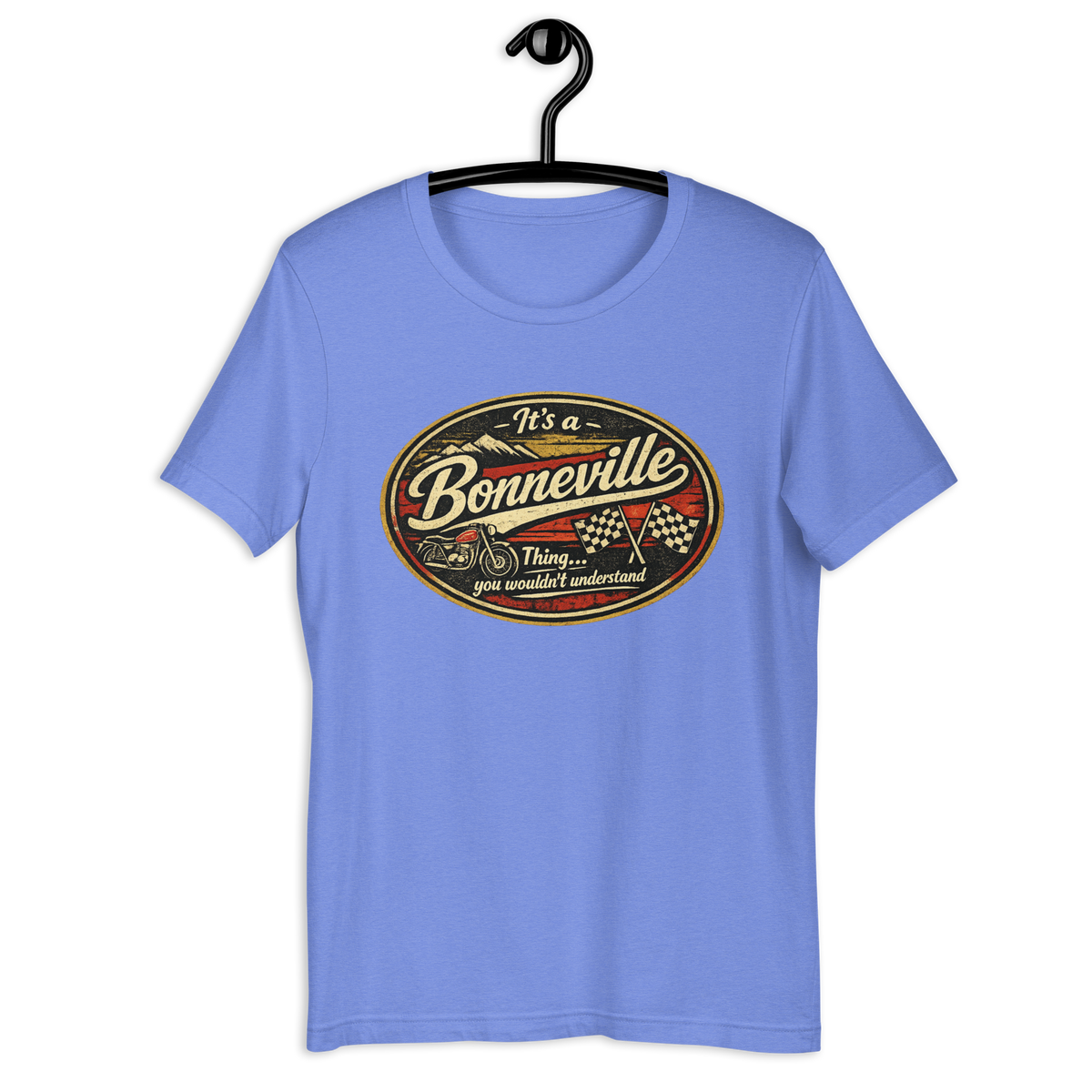 Unisex It's A Bonneville Thing Vintage Motorcycle Graphic Tee product image