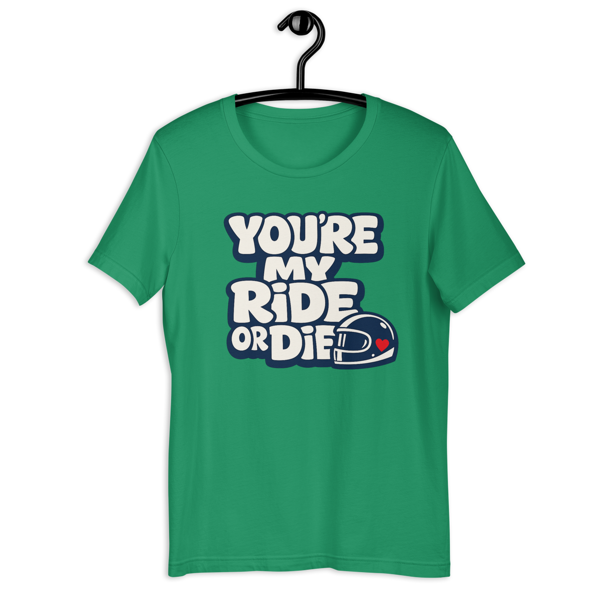 Unisex You're My Ride Or Die Funny Motorcycle Graphic Tee product image