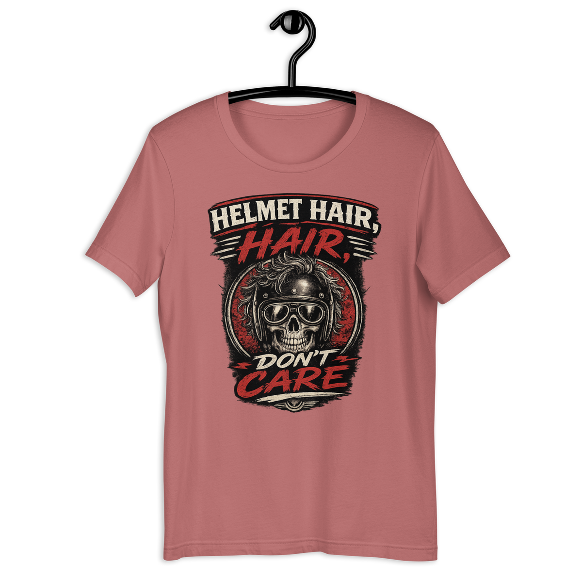 Biker motorcycle graphic t-shirt product image