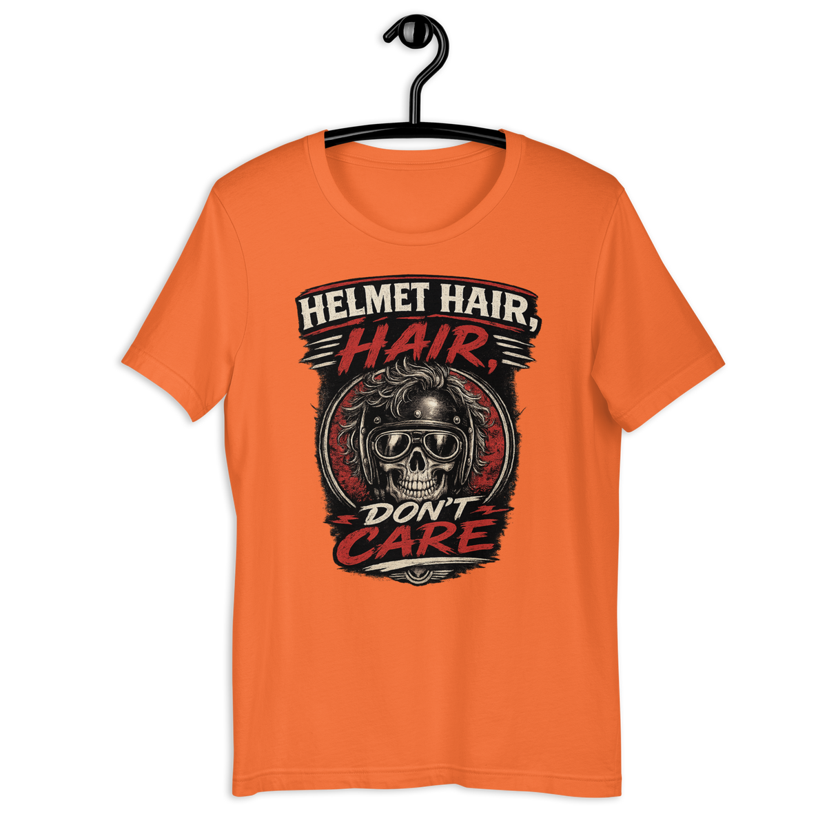 Biker motorcycle graphic t-shirt product image
