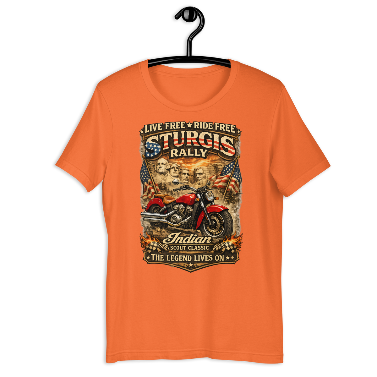 Motorcycle graphic tee t-shirt mockup image 83