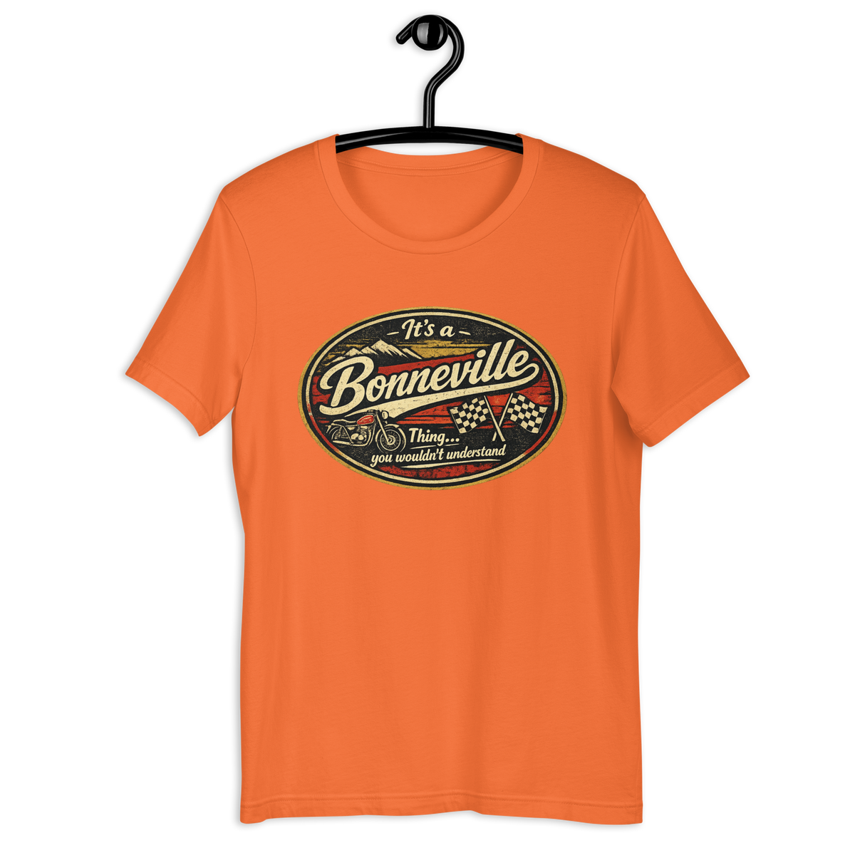Unisex It's A Bonneville Thing Vintage Motorcycle Graphic Tee product image