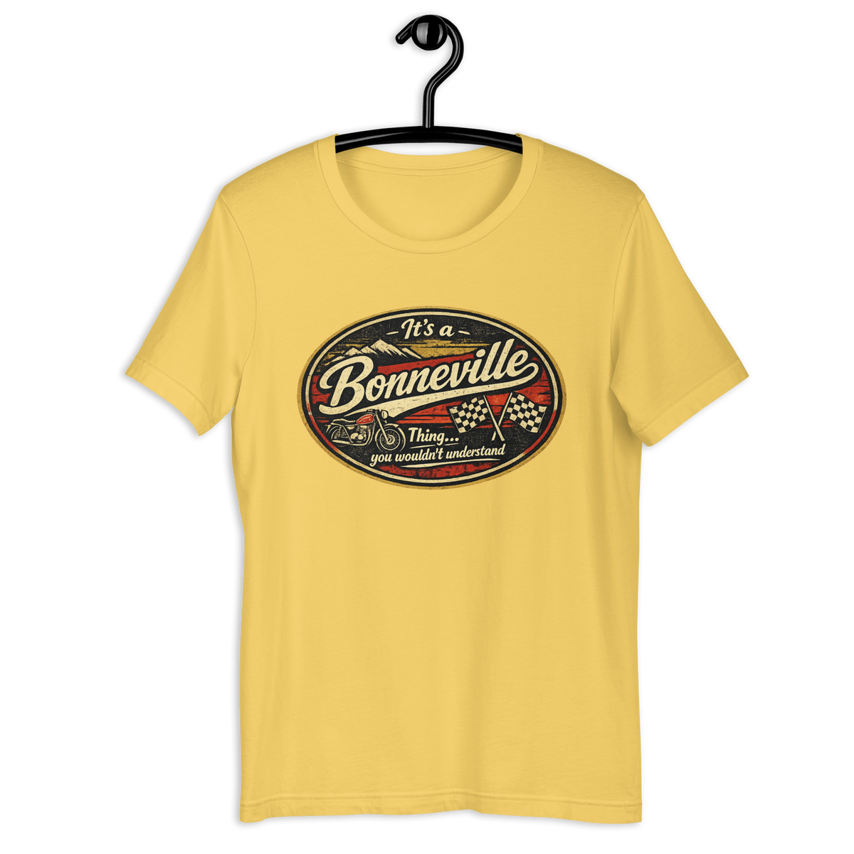 Unisex It's A Bonneville Thing Vintage Motorcycle Graphic Tee product image